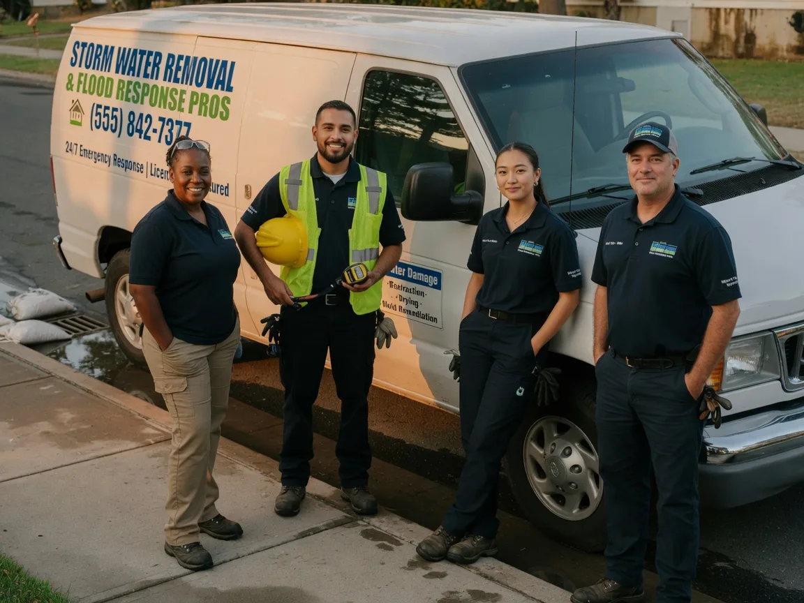 Storm Damage Water Removal company in San Lorenzo, CA